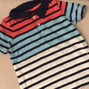 Striped polo